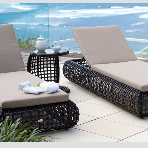 Commercial Outdoor Beach Lounger Daybed