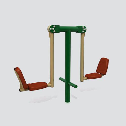 Squat Pushing Outdoor Exercise Equipment