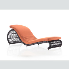 Rattan Plastic Aluminium Beach Sun lounger