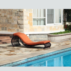 Rattan Plastic Aluminium Beach Sun lounger