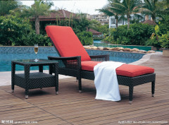 Outdoor furniture outdoor sun lounger