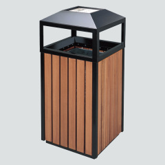 outdoor garden rectangular litter bins