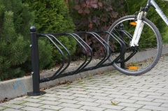 Metal Stainless steel bike parking rack