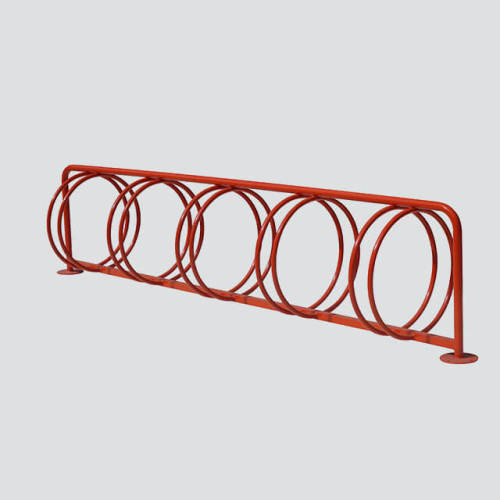 outdoor public parking bike rack