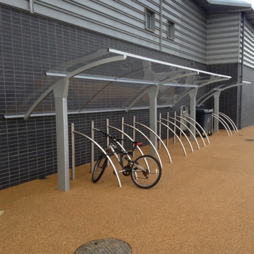 stainless steel bike rack