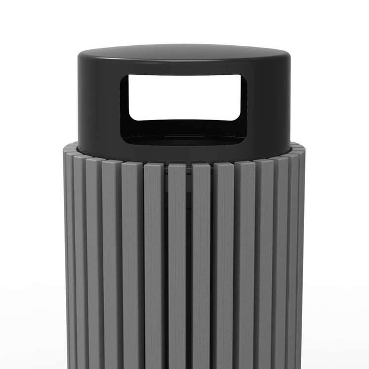 Outdoor Wood Waste Bin