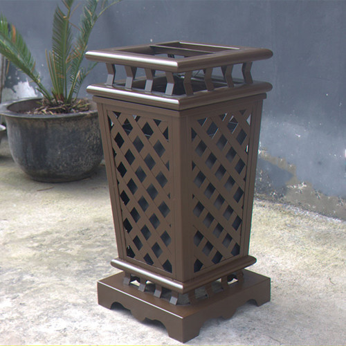 garden metal trash bin manufacturer