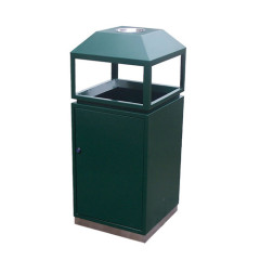 Custom Garden Metal advertising Dustbin