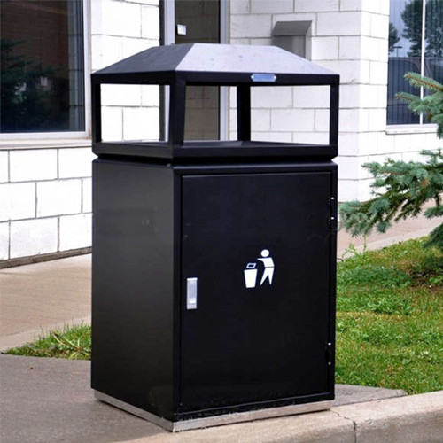 Custom Garden Metal advertising Dustbin