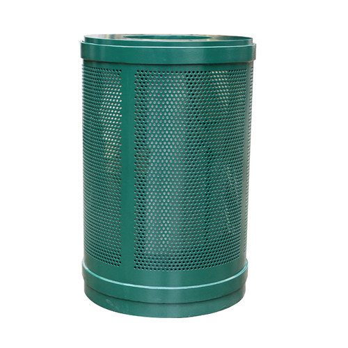 Outdoor Park Steel Metal mesh Trash Bins
