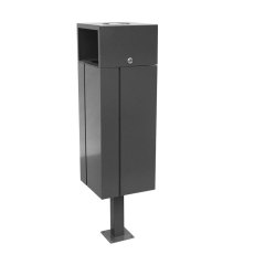 Garden standing dustbin trash bin