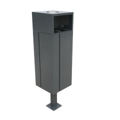 Garden standing dustbin trash bin