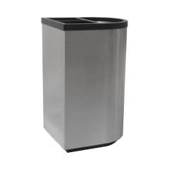 indoor outdoor stainless steel dusbin