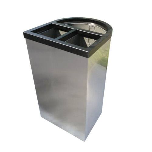 indoor outdoor stainless steel dusbin