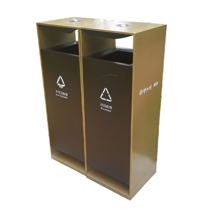 Outdoor Garden Trash garbage bin