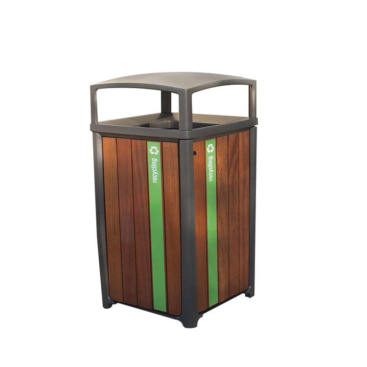 Standard Size Wooden Waste Bin