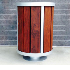 Outdoor funny Wooden Dustbin Company