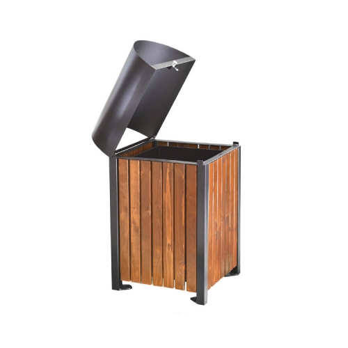 Garden Wooden Waste Bins