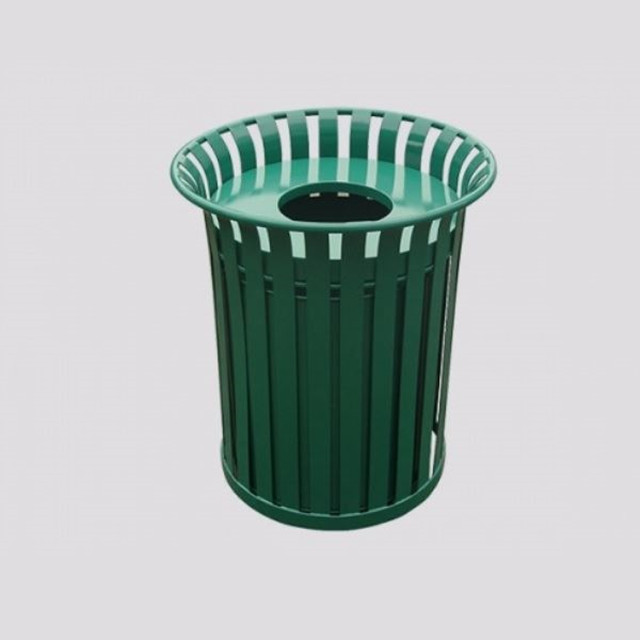 Patio Outdoor Metal Garbage Bin