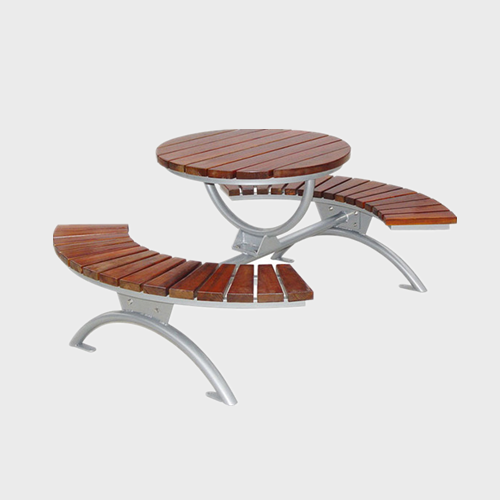 outdoor commercial wood cafe table picnic table