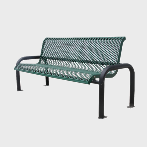 Outdoor garden furniture metal Bench