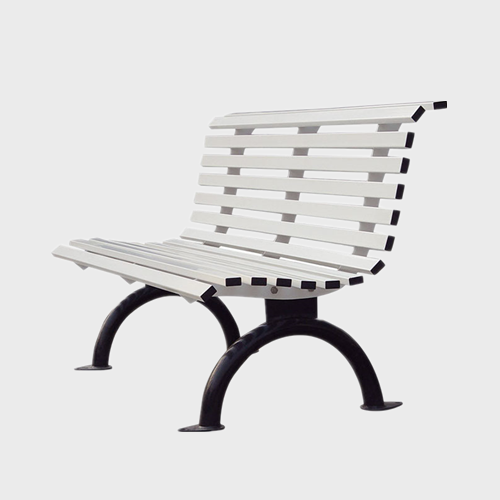 outdoor street furniture Patio wood cast iron bench seating