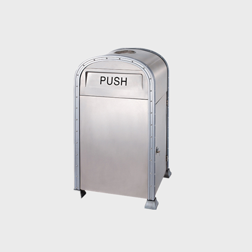 Indoor Durable Hot Sale Round Stainless Steel Garbage Bin