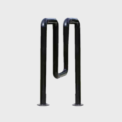 Street bike parking stand stainless steel bike stand rack