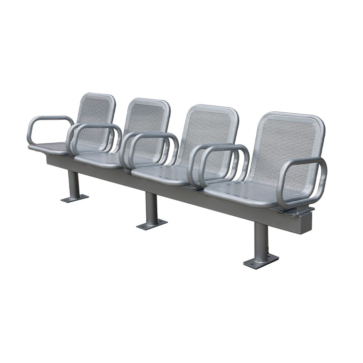 Neue design edelstahl warten stuhl für wartezimmer in flughafen bus station und eisenbahn station