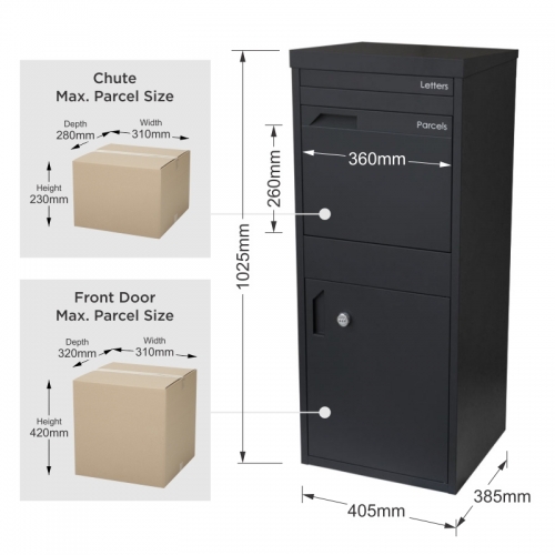 modern black mailbox apartment building mailboxes