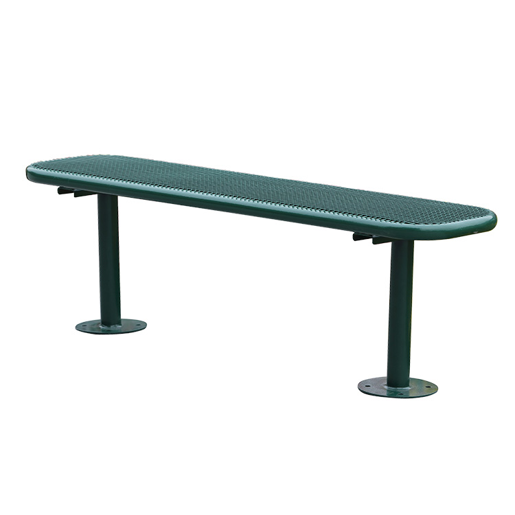 factory supply customized steel outdoor benches