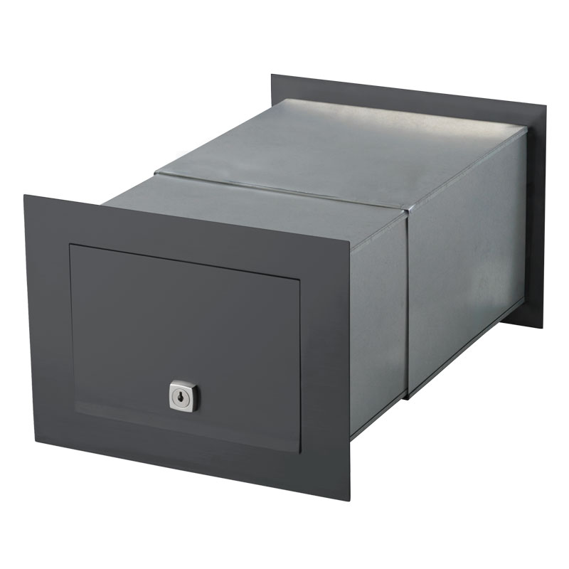 sliver classic decorative locking security mailboxes for sale