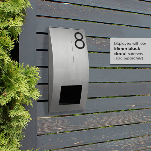 indestructible large grey home mailbox