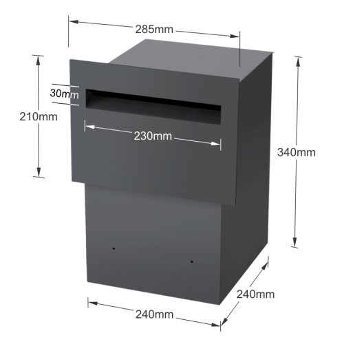 indestructible residential curbside mailboxes