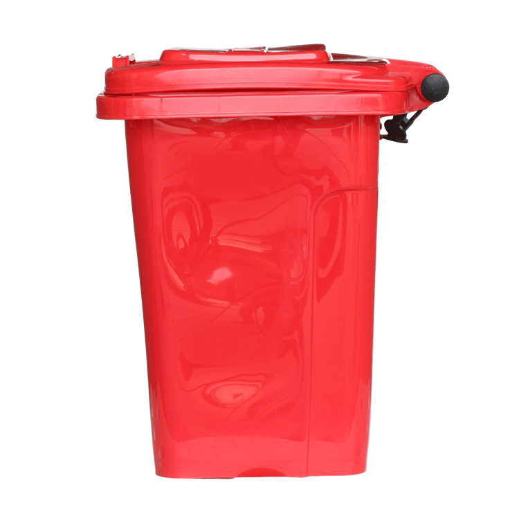 cheap and nice quality red plastic dustbin