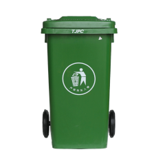 outdoor large plastic recycling trash can