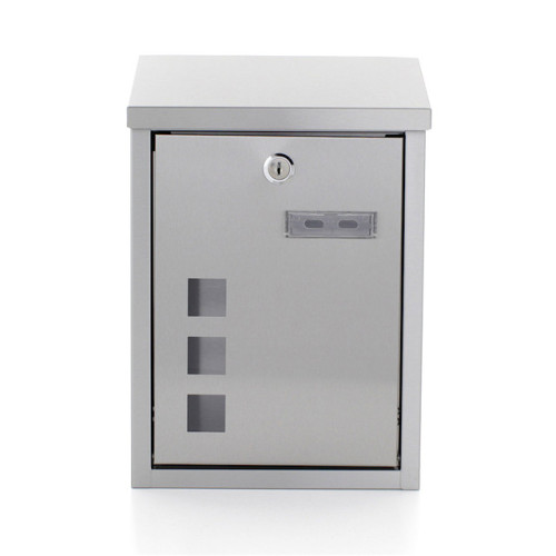 outdoor public stainless steel extra large letterbox