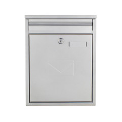 modern vintage galvanized large mailbox