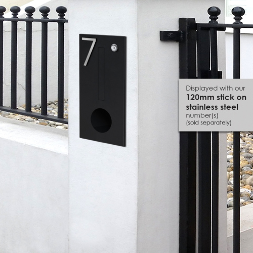 stainless steel mailbox modern waterproof security letterbox