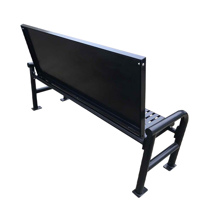 outdoor advertising bench chair