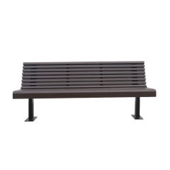 heavy duty backyard wood decorative bench