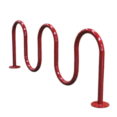 commercial outdoor freestanding metal bike racks