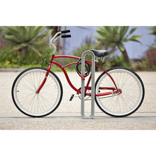 Outdoor stainless steel bike rack bicycle parking stand
