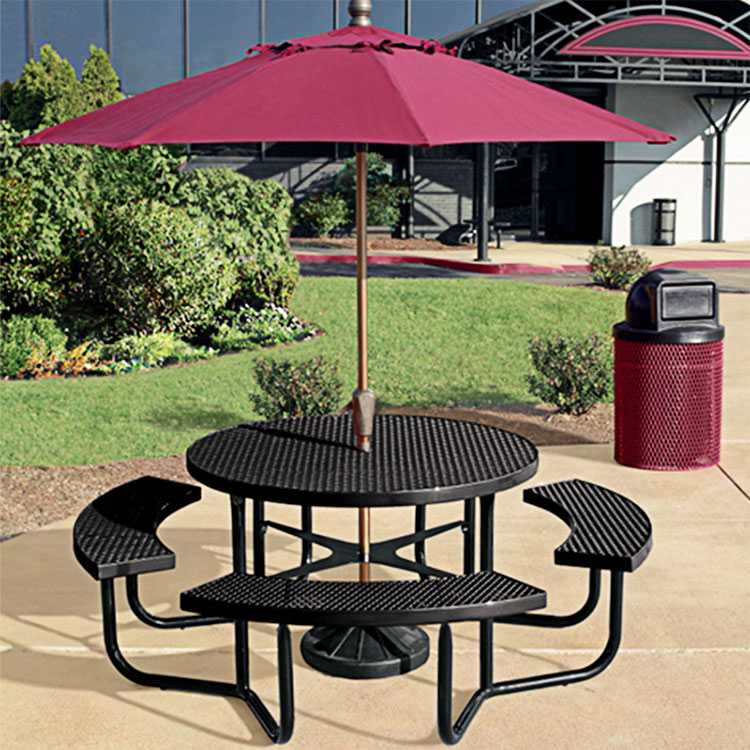 garden table and chairs with umbrella