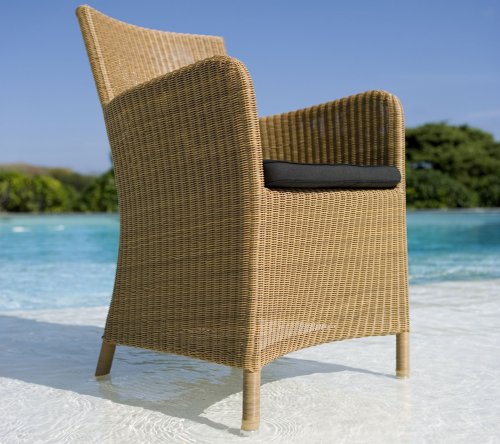 outdoor garden rattan dining chair