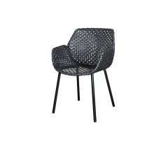 rattan french style bistro chair