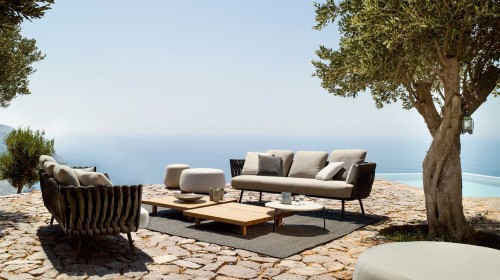 outdoor wicker rattan lounge furniture sofa