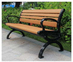 rustic country 3 seater bench seat