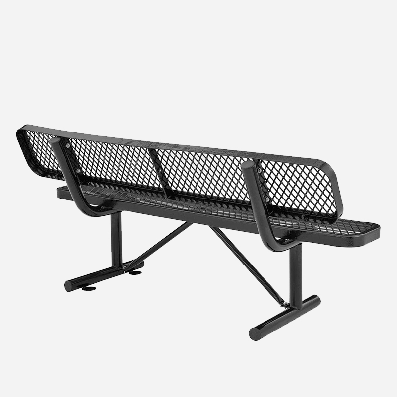 outdoor metal mesh park seating bench,Benches,Metal benches