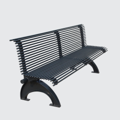 stainless steel outdoor seat bench